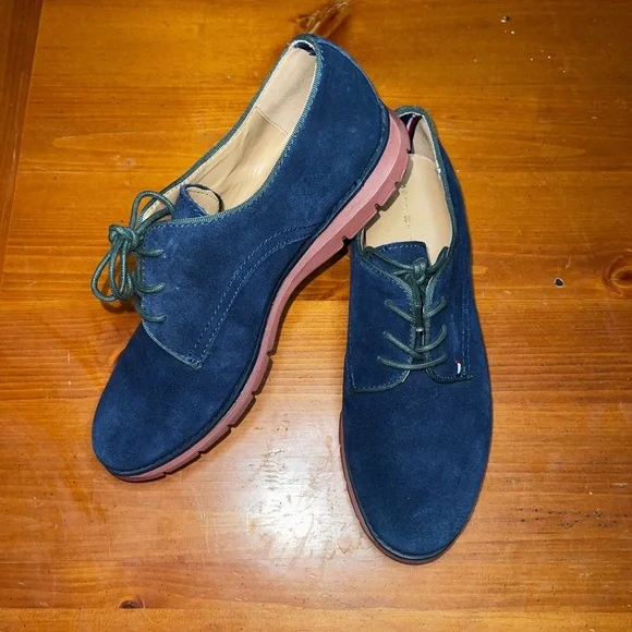 Tommy Hilfiger | Shoes | Tommy Hilfiger Navy Blue Suede  display picture 2